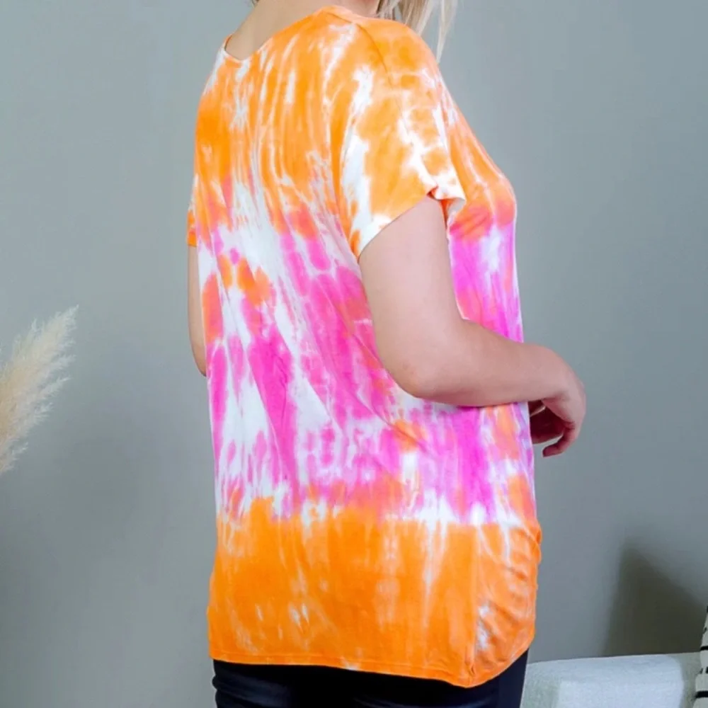 🔥5/$30🔥ALLIE  & ROB TWIST KNOT HEM SHIRT - Picture 3 of 3